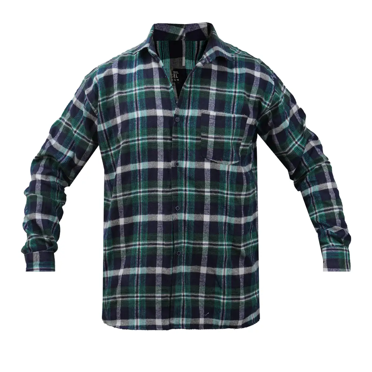 پیراهن مردانه سبزمدل Ramy