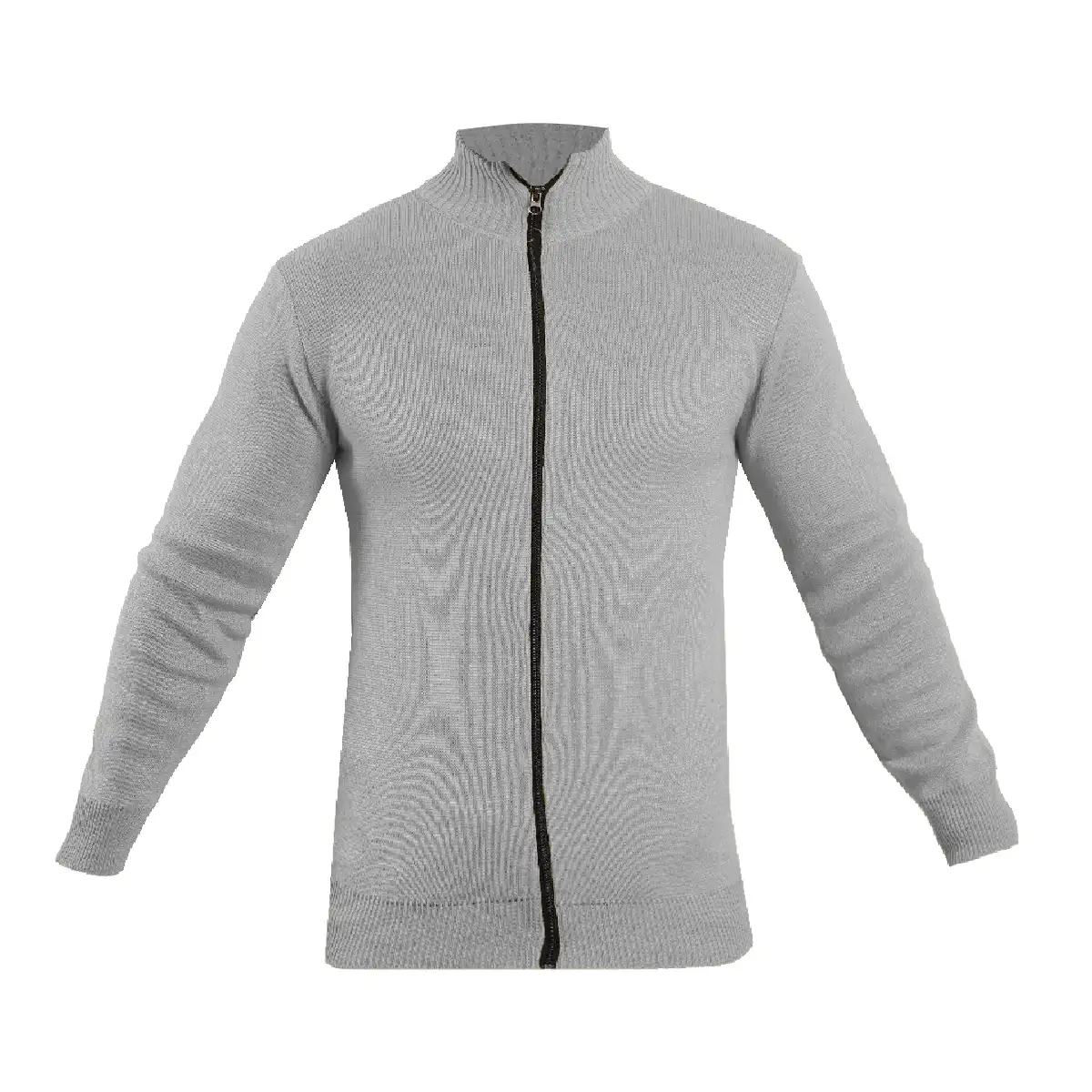 سوییشرت مردانه طوسی مدل Meysam