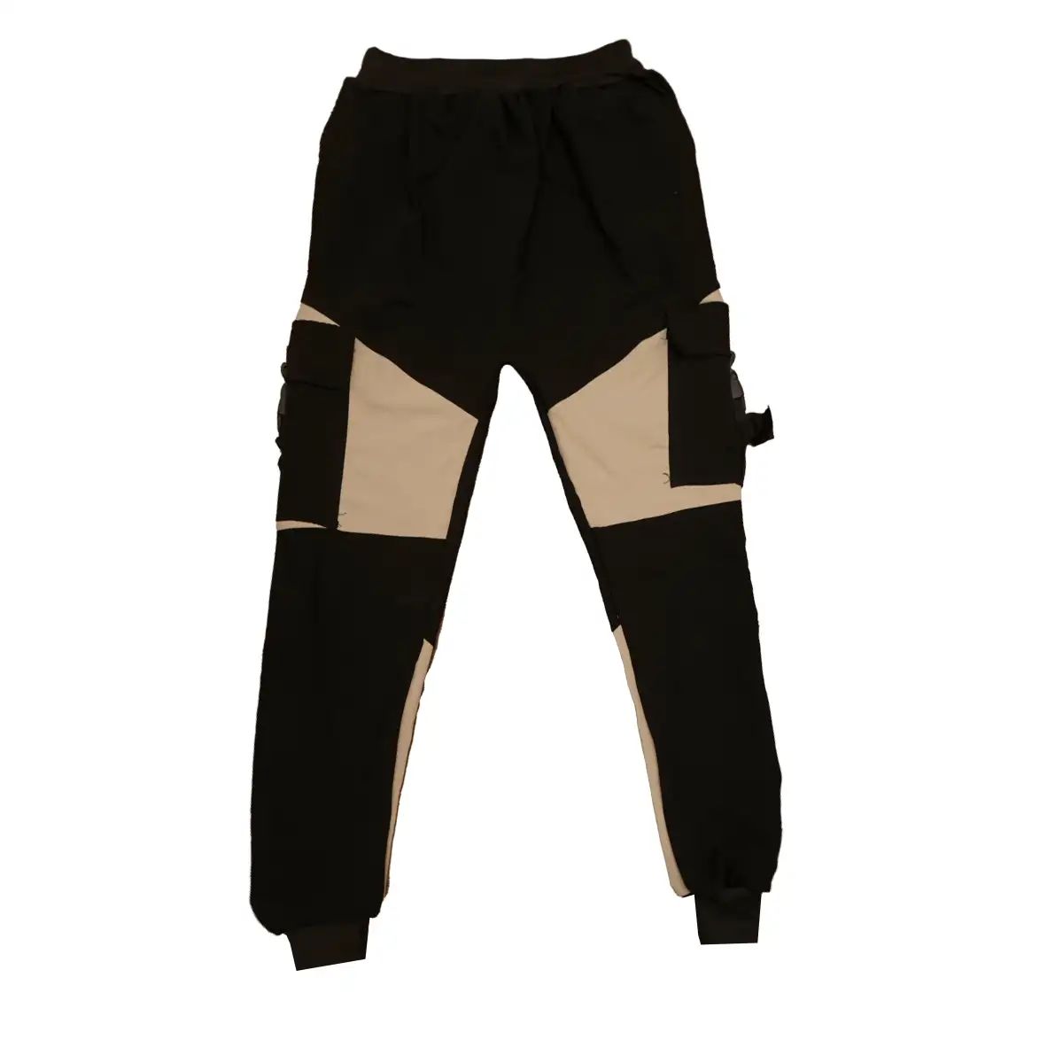 شلوار اسلش مشکی کرم HAMEN