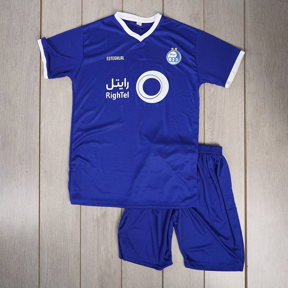 ست تیشرت و شورت استقلال مردانه مدل E2