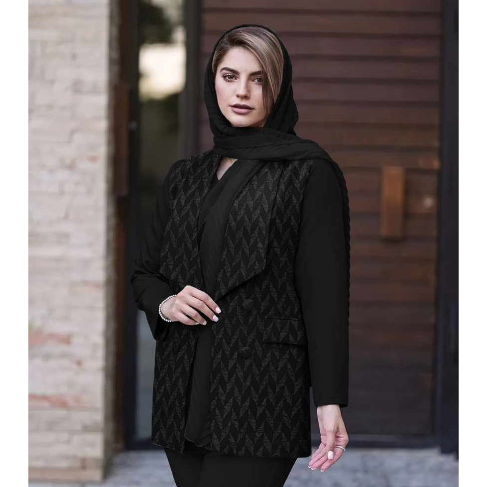 مانتو زنانه طرحدار مدل Katayon