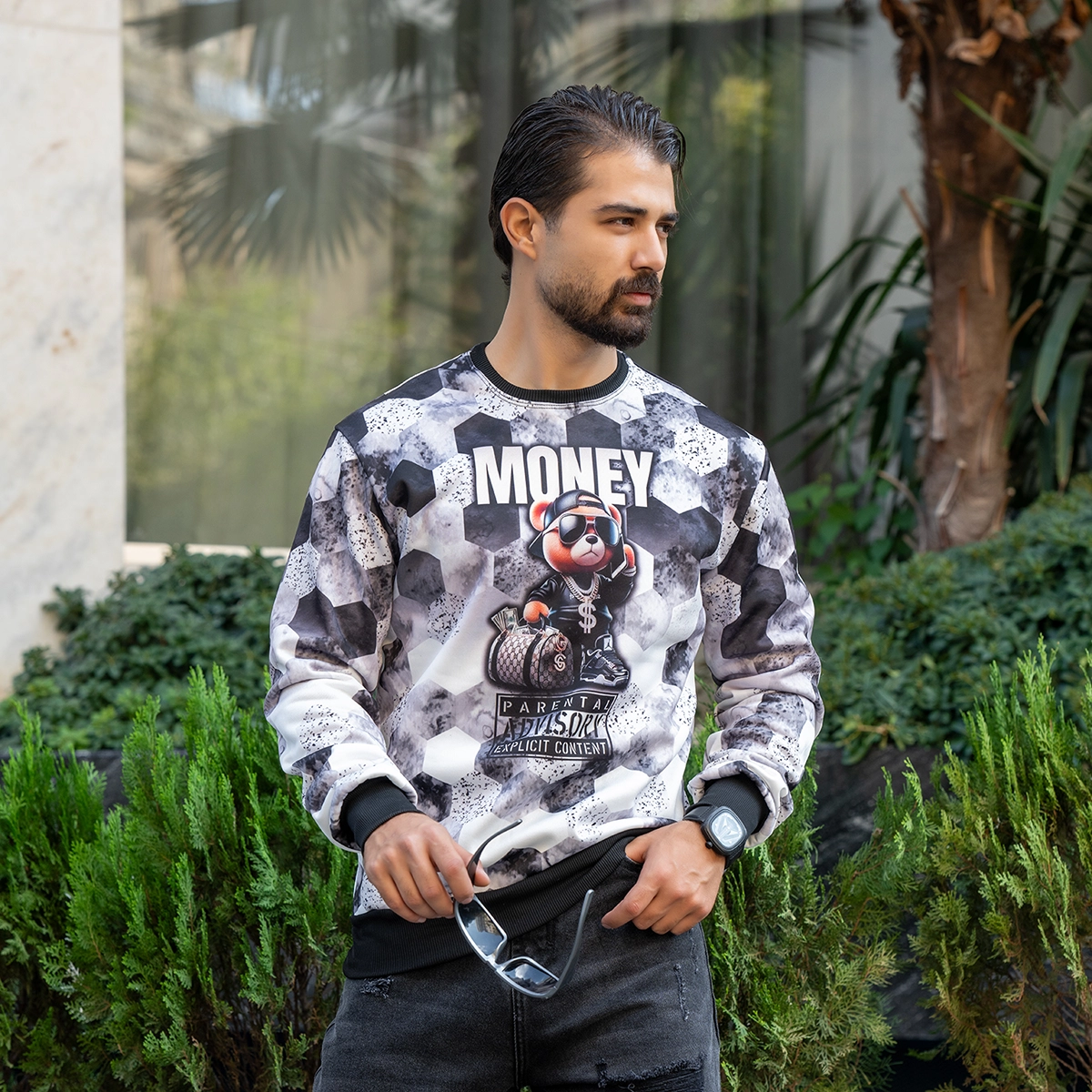 دورس طرحدار مردانه مدل Money