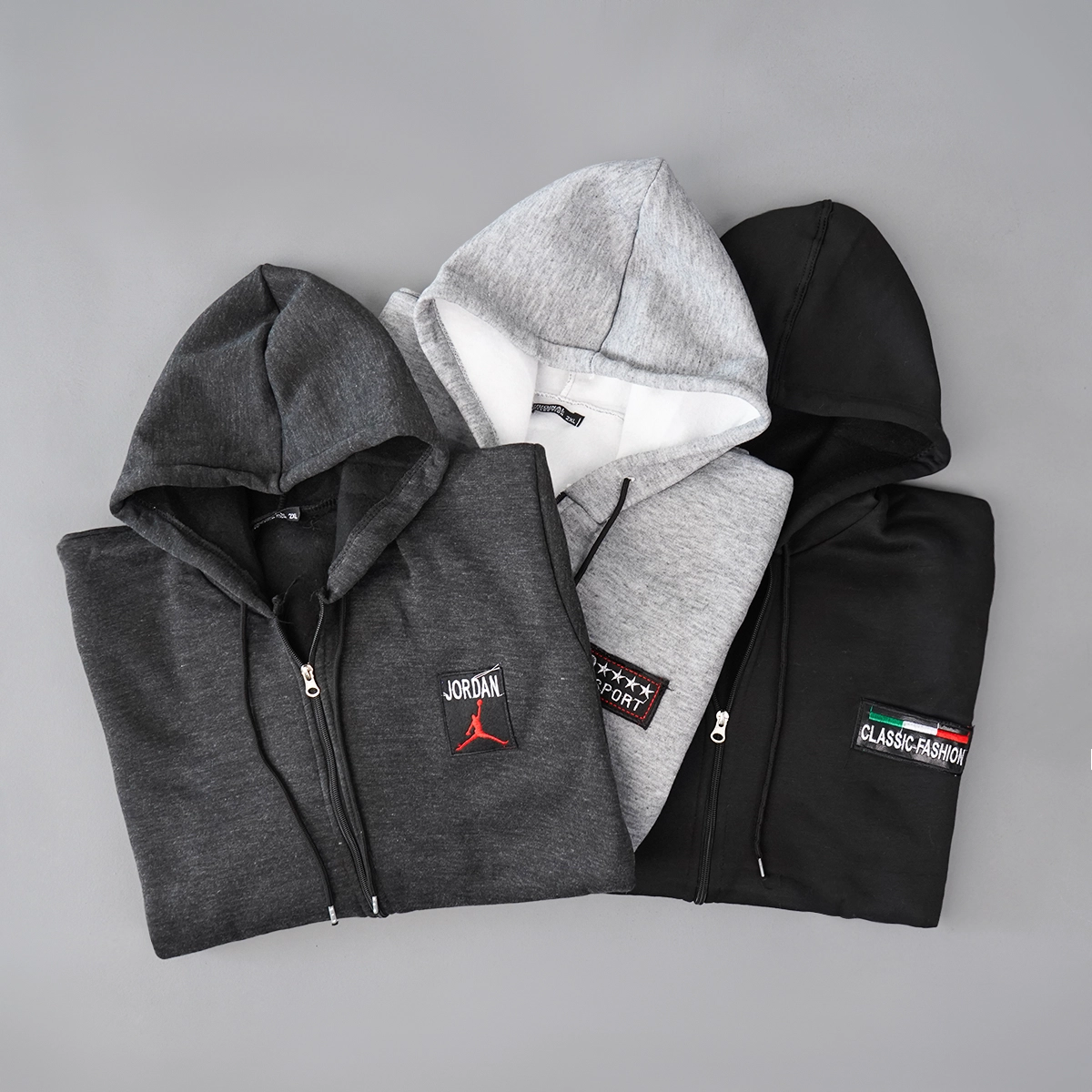 سوییشرت مردانه مشکی مدل Yazdan