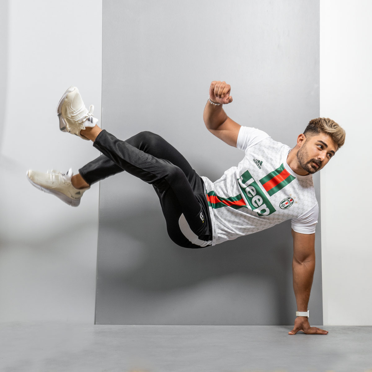 ست تیشرت شلوار یوونتوس مردانه مدل Yani