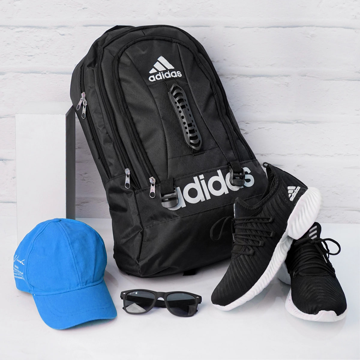 کوله پشتی مشکی Adidas مدل Ronix