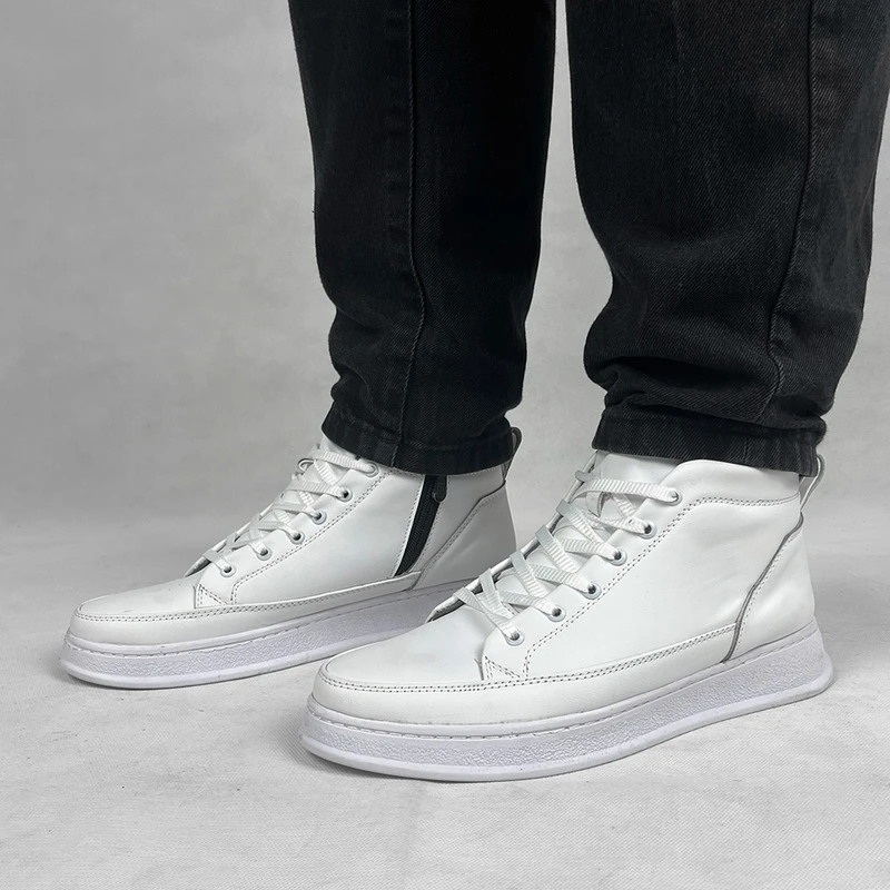 نیم بوت راحتی مردانه سفید مدل Ravin