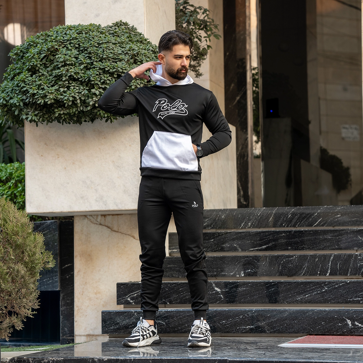 ست هودی شلوارpolo مردانه مدل Ervin