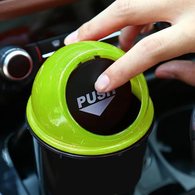 پکیج سطل زباله لیوانی کنسول متحرک خودرو مدل آیلین