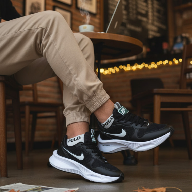 کفش ورزشی مردانه نایکی مدل Zoom-مشکی