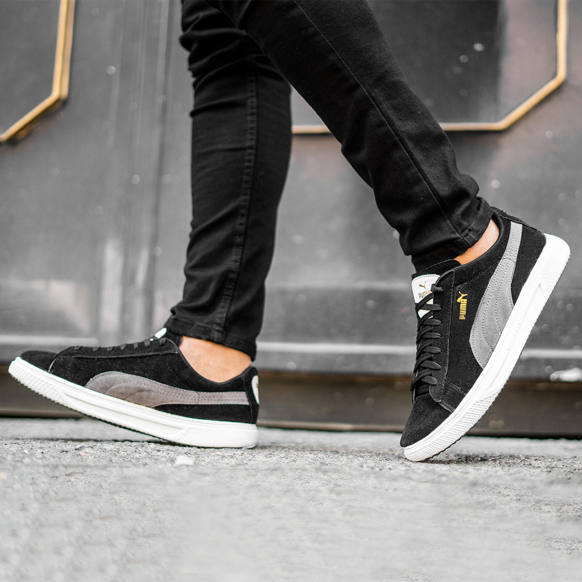 کفش ورزشی Puma مردانه مشکی مدلLenin