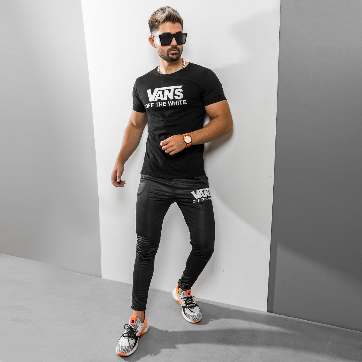 ست تیشرت شلوار Vans مردانه مدل Salini