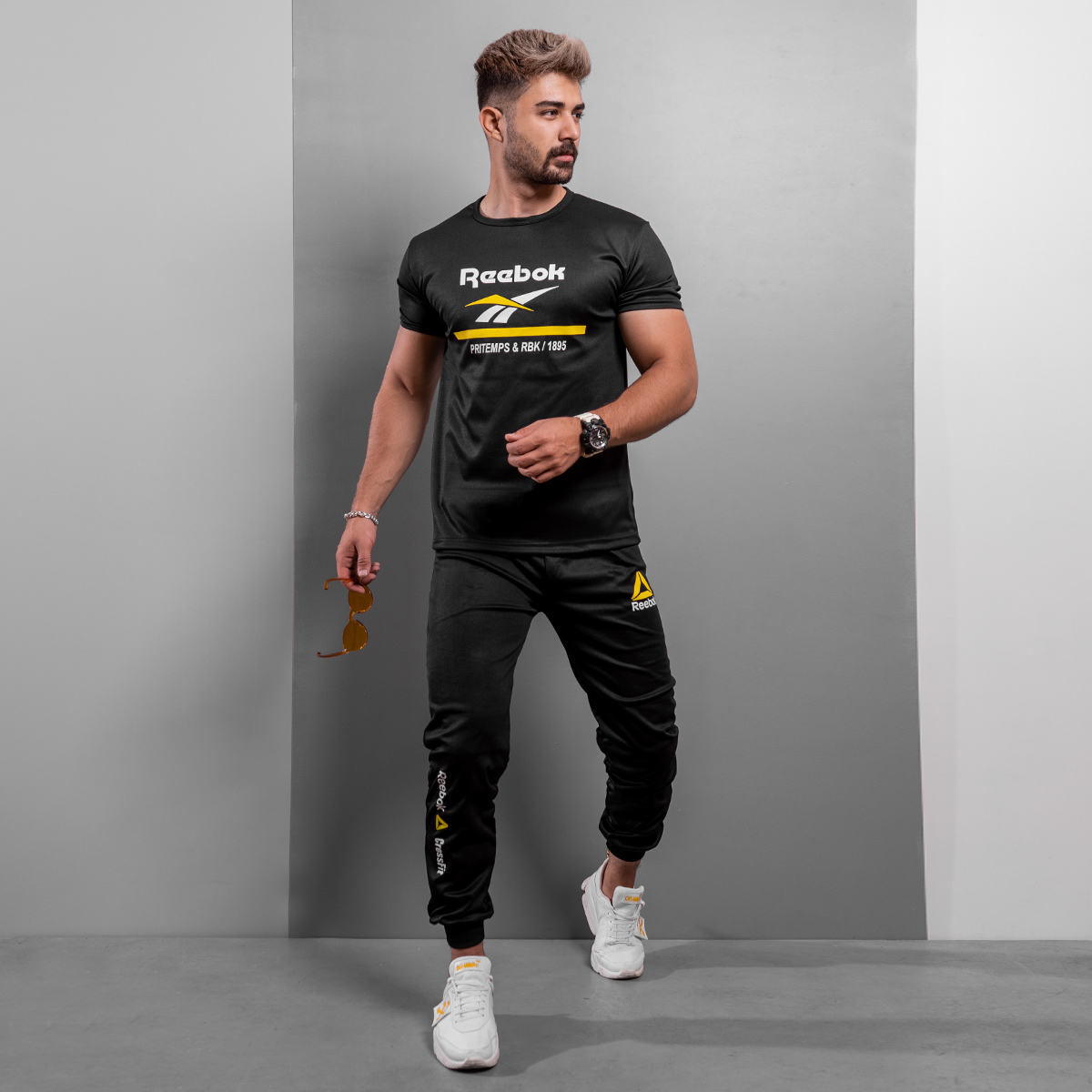 ست تیشرت شلوار Reebok مردانه مدل Rolif