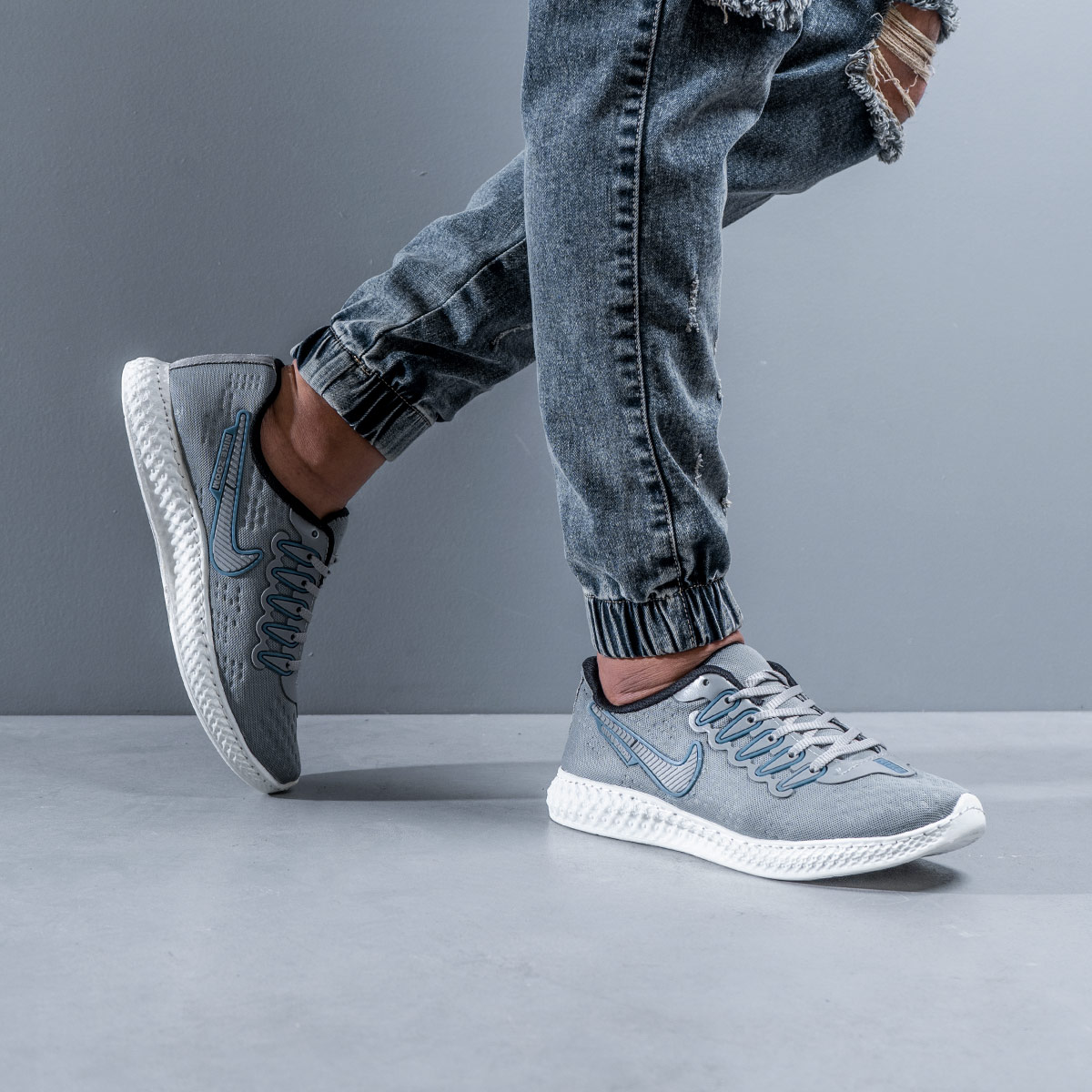 کفش ورزشی Nikeمردانه طوسی مدل onil