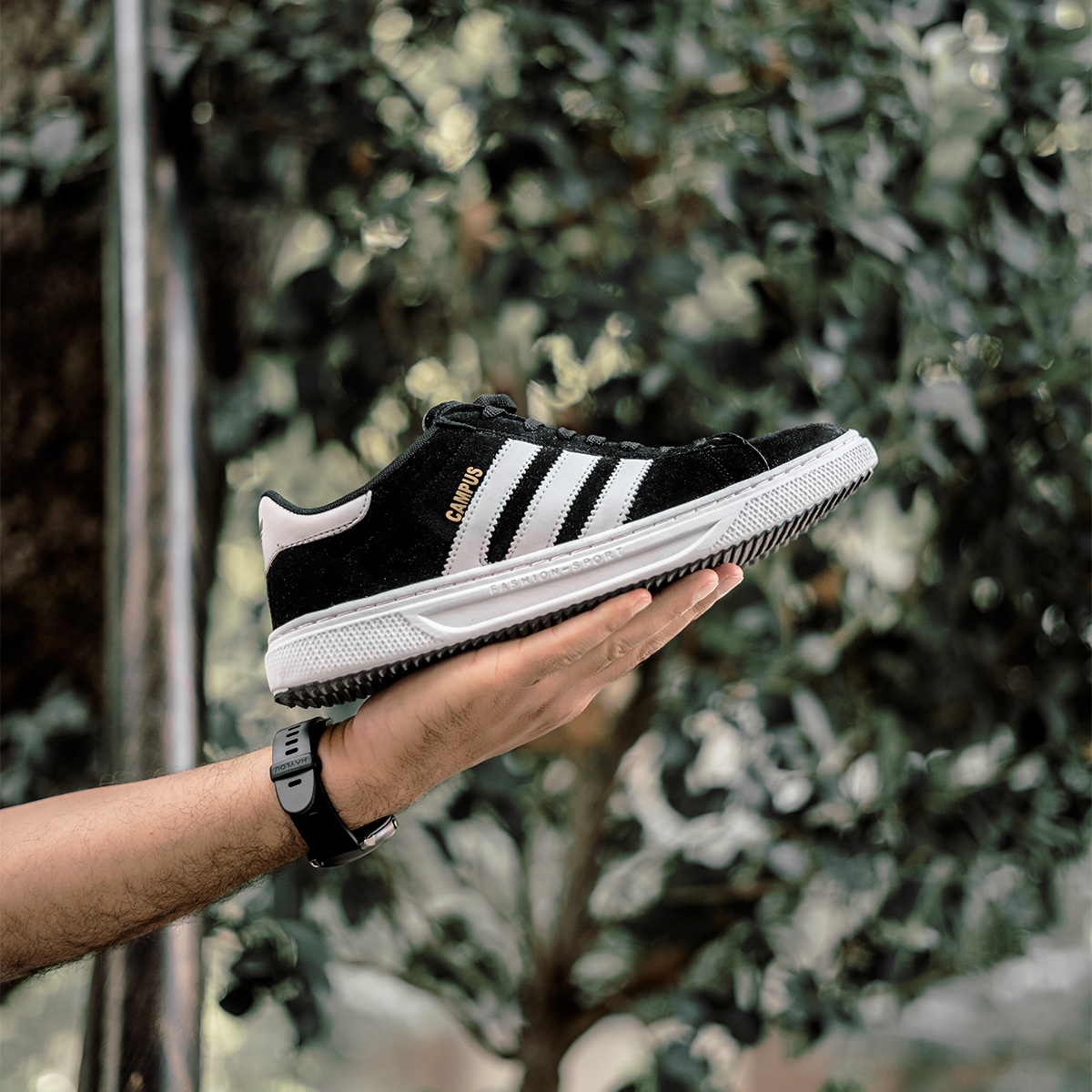 کفش ورزشی adidas Campus مشکی مردانه مدل Arshia