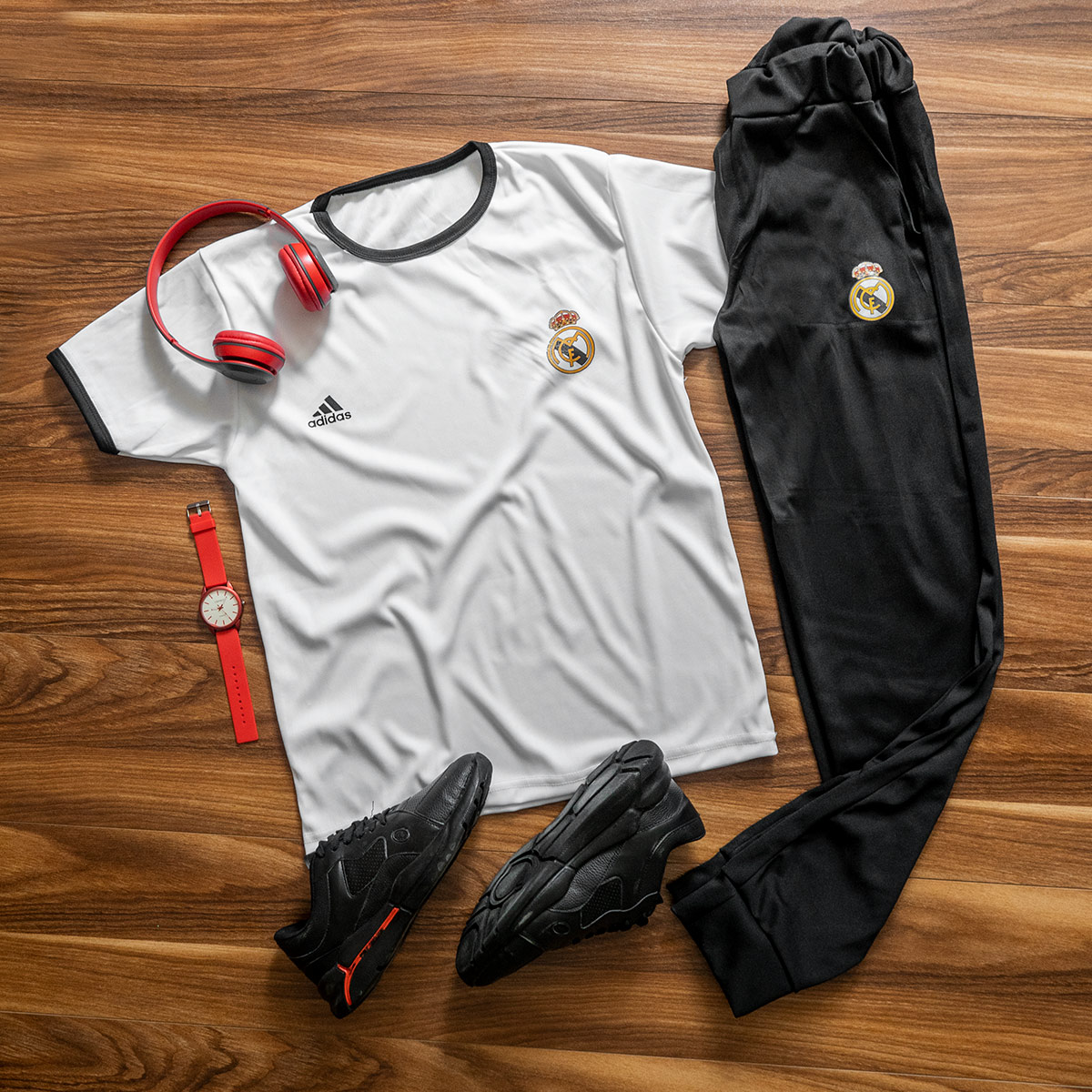 ست تیشرت شلوار رئال مادرید مردانه مدل Joya