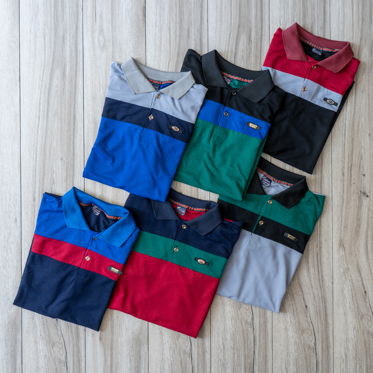 تیشرت Fashion مردانه طوسی آبی کاربنی مدل Garland