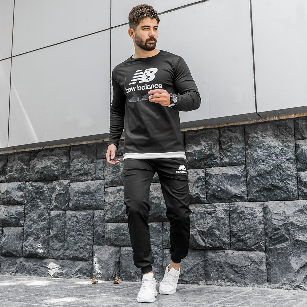 ست آستین بلند New Balance مردانه مدل Adran