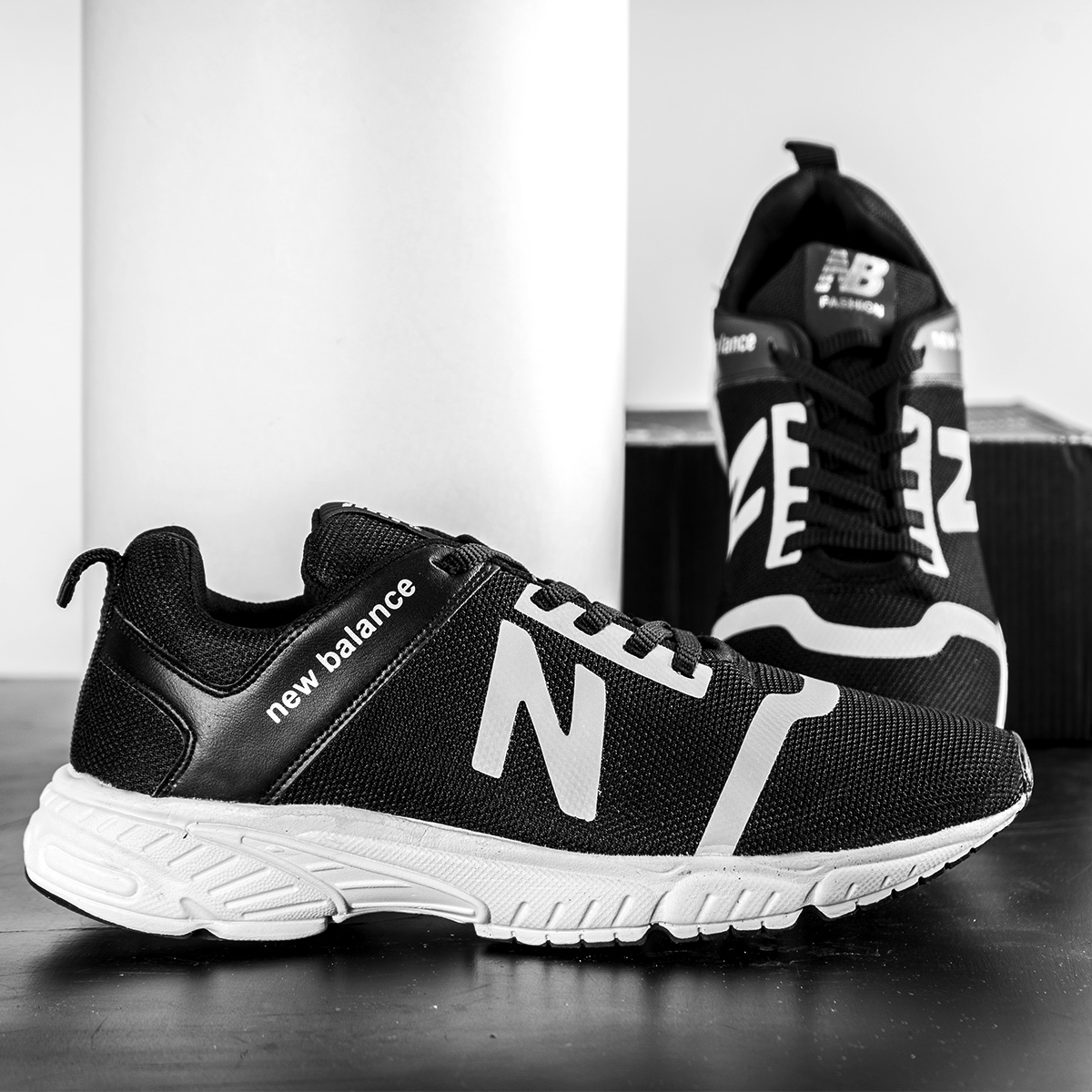 کفش ورزشی New Balance مردانه مشکی مدل Rolan