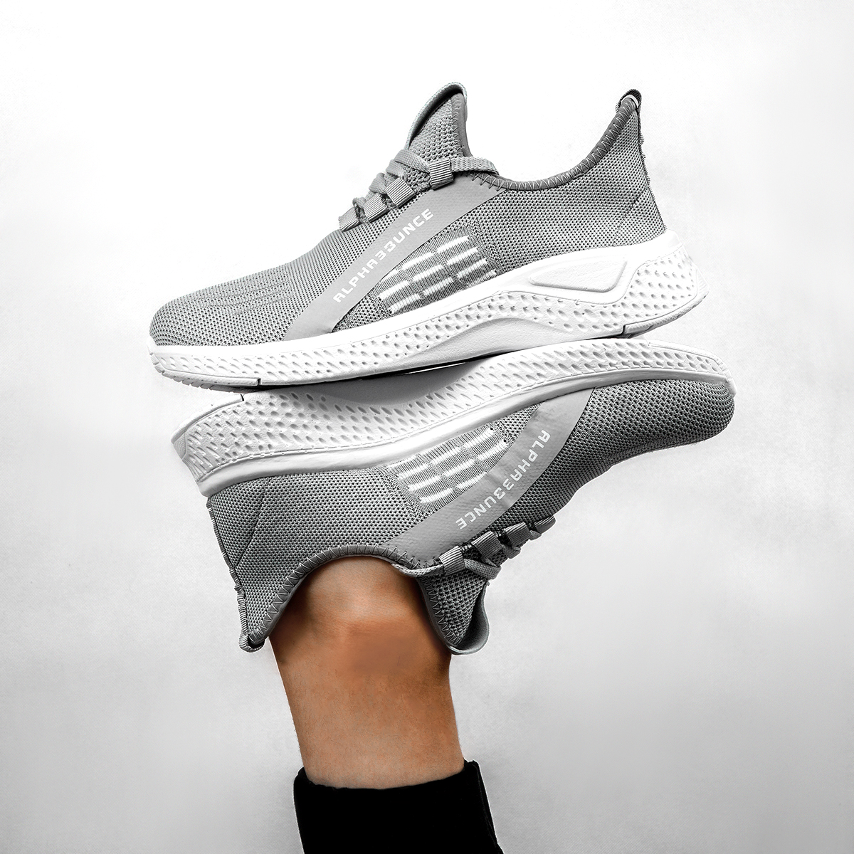 کفش ورزشیALPHABBUNCE مردانه طوسی مدلBeta